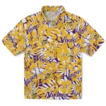 Minnesota Vikings Hawaiian Shirt - Hibiscus Overlay | Moonbestprint