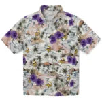 Minnesota Vikings Hawaiian Shirt - Hibiscus Seaside | Moonbestprint