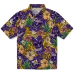 Minnesota Vikings Hawaiian Shirt - Hibiscus Tiki Jungle | Moonbestprint