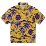 Minnesota Vikings Hawaiian Shirt - Palm Sunset | Moonbestprint