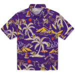 Minnesota Vikings Hawaiian Shirt - Palm Tree Island | Moonbestprint