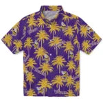 Minnesota Vikings Hawaiian Shirt - Palm Tree Motif | Moonbestprint