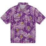 Minnesota Vikings Hawaiian Shirt - Vintage Palm Tree | Moonbestprint