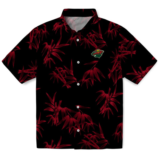 Minnesota Wild Hawaiian Shirt - Bamboo Branches | Moonbestprint