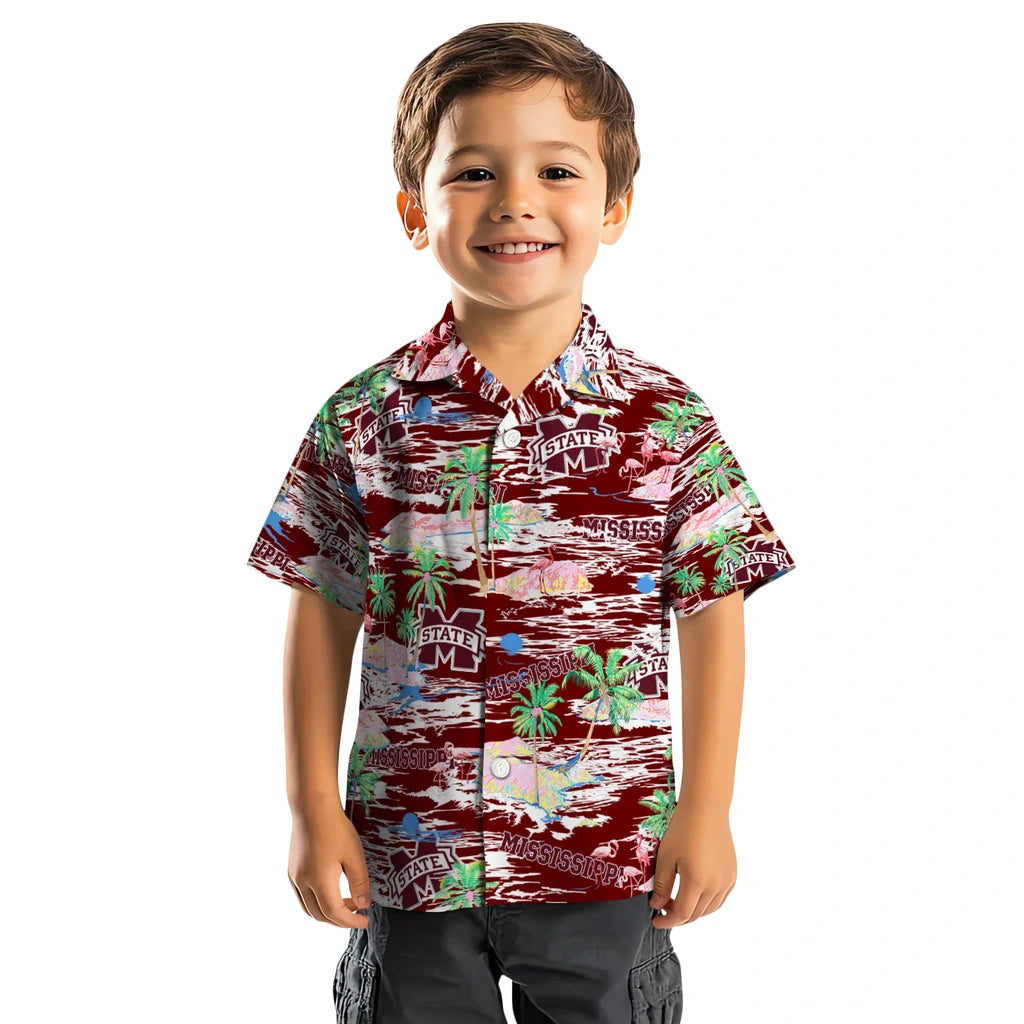 Mississippi State Bulldogs Flamingo Retreat 2026 Hawaiian Shirt – Moonbestprint