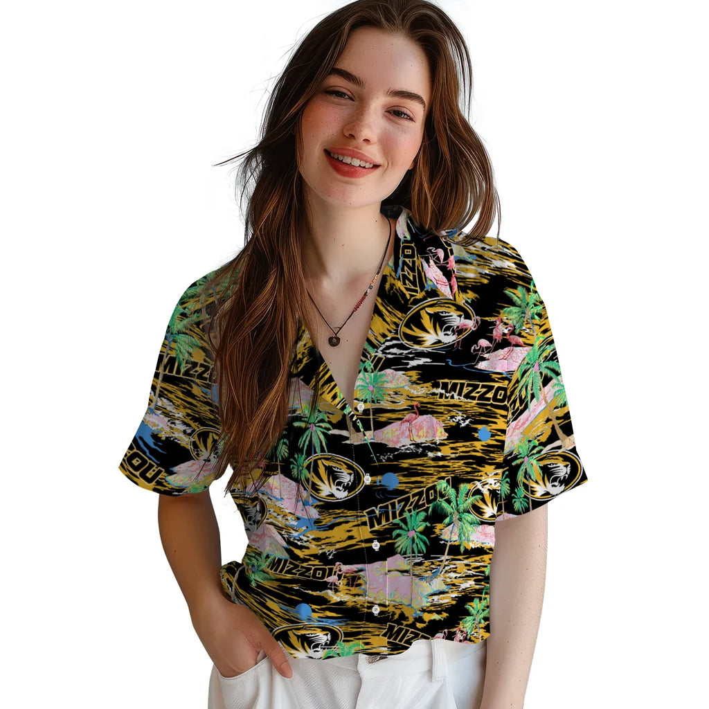 Missouri Tigers Flamingo Retreat 2026 Hawaiian Shirt – Moonbestprint