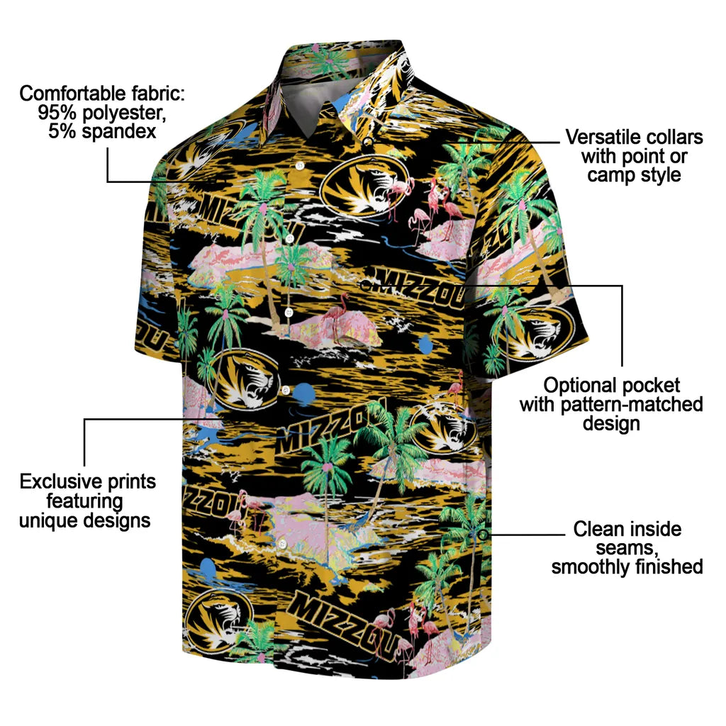 Missouri Tigers Flamingo Retreat 2026 Hawaiian Shirt – Moonbestprint