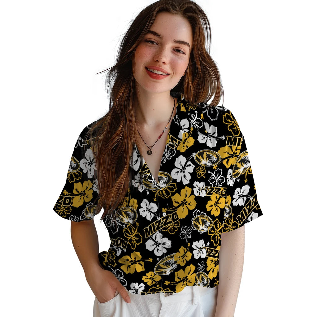 Missouri Tigers Hibiscus Bloom Hawaiian Shirt – Moonbestprint