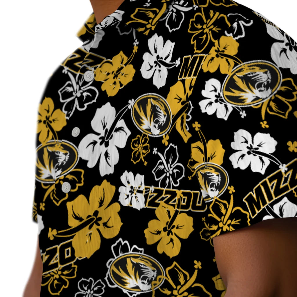 Missouri Tigers Hibiscus Bloom Hawaiian Shirt – Moonbestprint