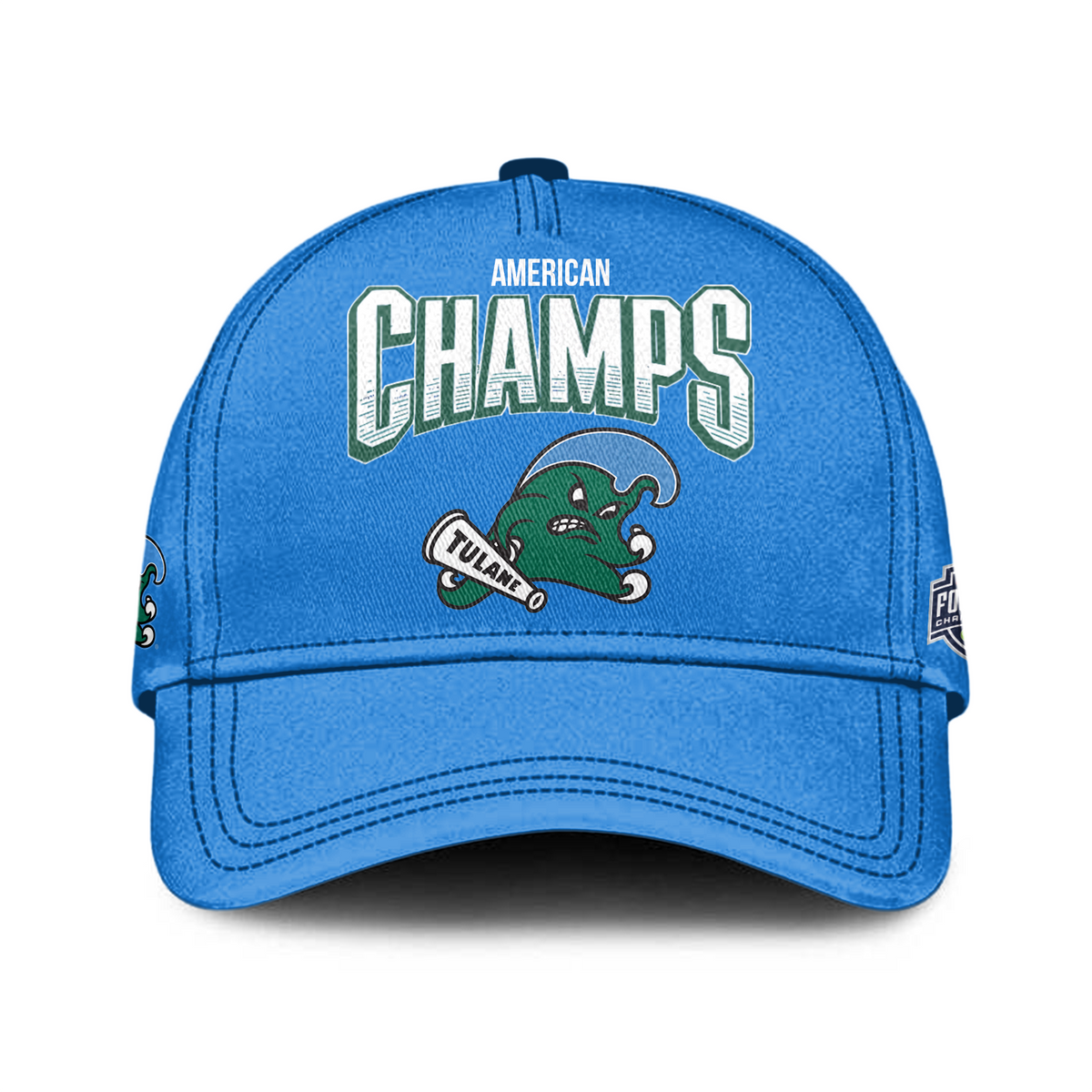Tulane Green Wave T-Shirt - Football We are Champions | RK61 Moonbestprint
