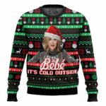 Moira Rose, Bebe It Cold Outside Meme Ugly Christmas Sweater – Moonbestprint