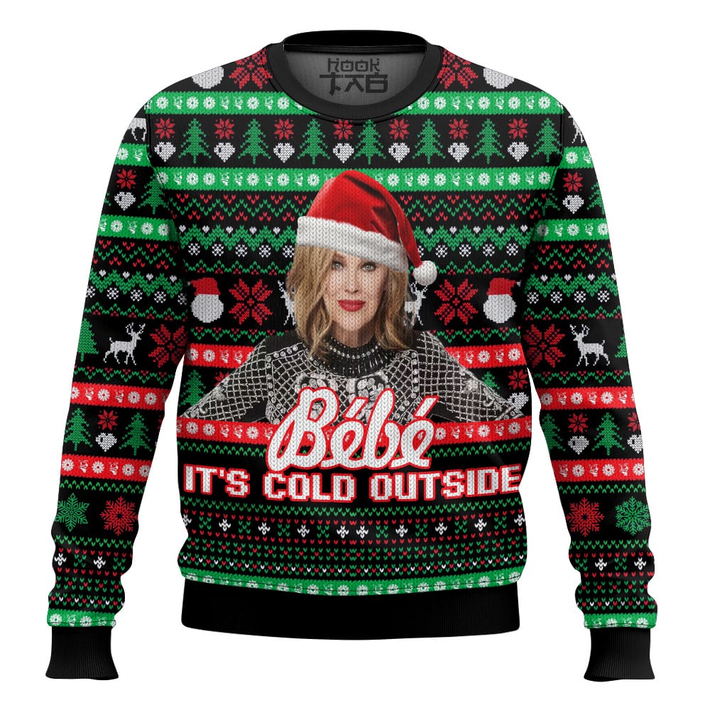 Moira Rose, Bebe It Cold Outside Meme Ugly Christmas Sweater – Moonbestprint