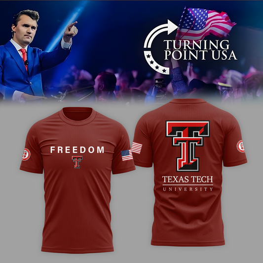 Texas Tech x Turning Point USA 2025 Tshirt Moonbestprint