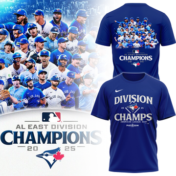 2025 American League East Champion x Toronto Blue Jays Merch Moonbestprint