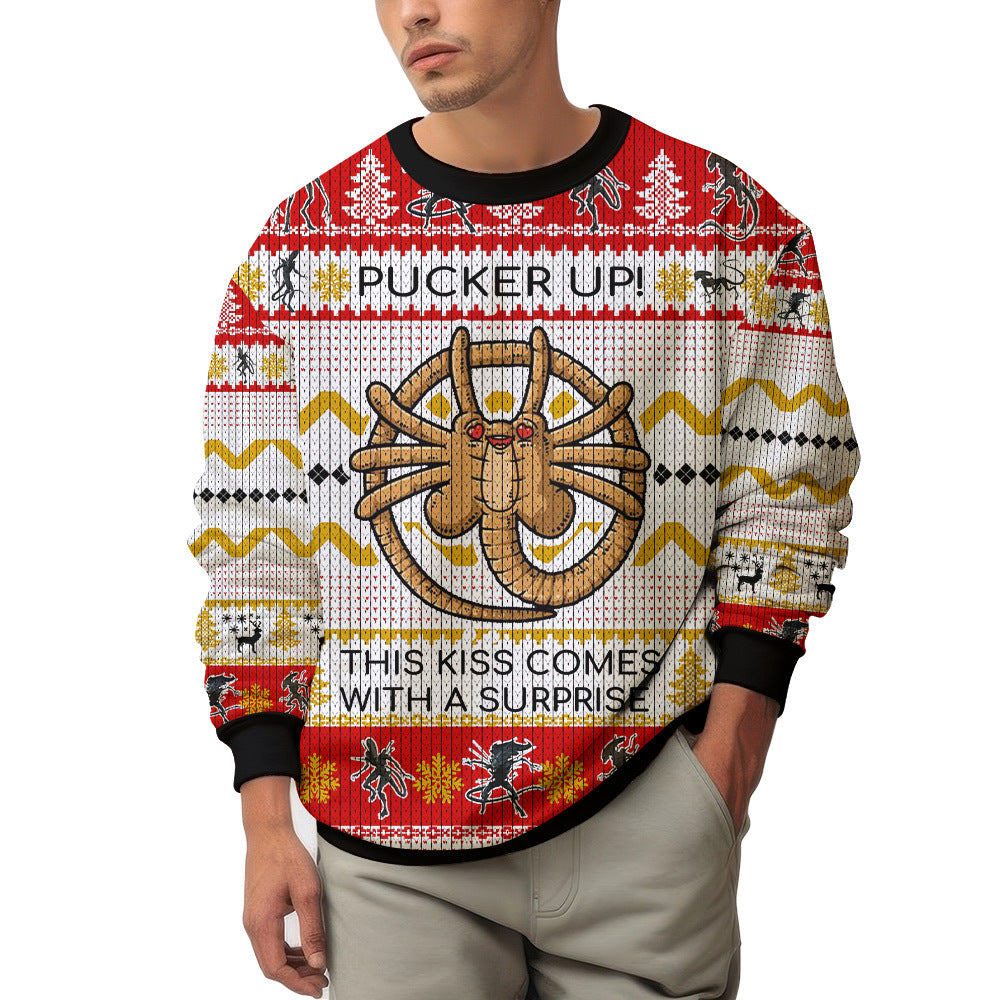 TRS x Facehugger Meme Ugly Sweater – Moonbestprint