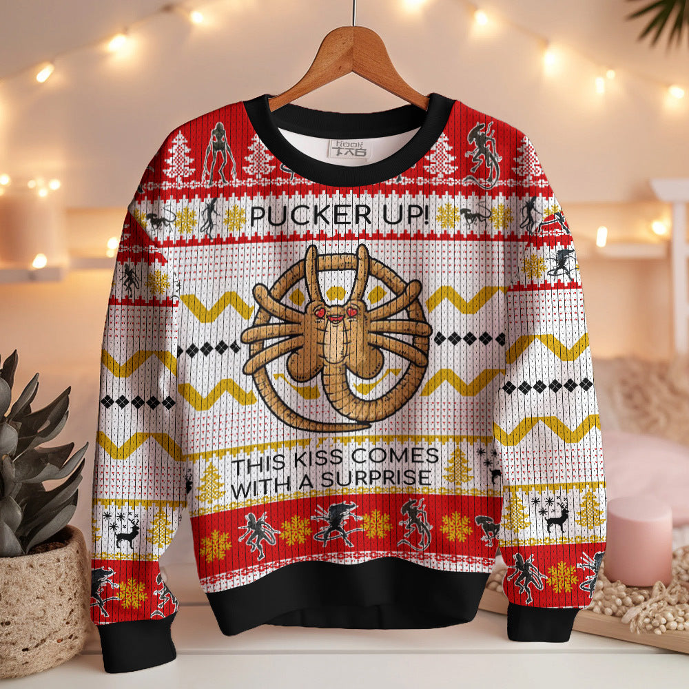 TRS x Facehugger Meme Ugly Sweater – Moonbestprint