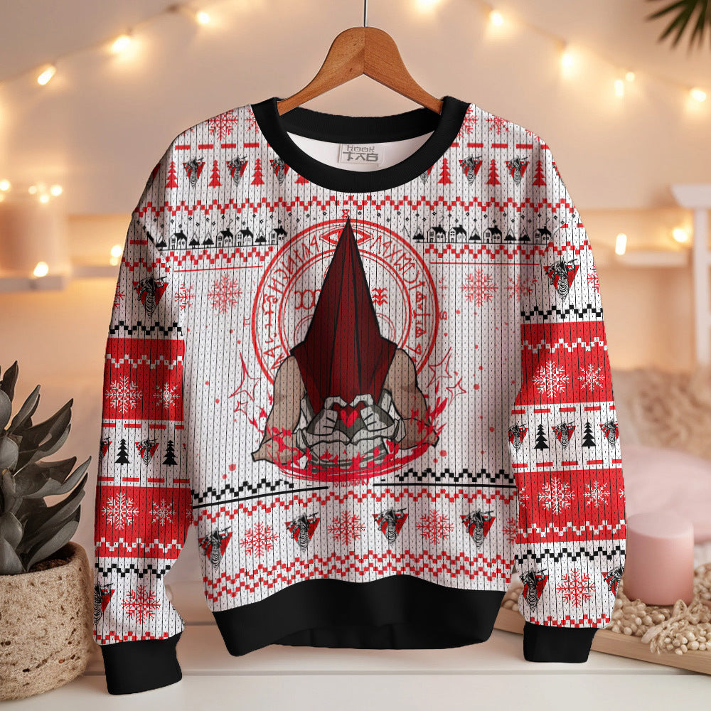 Pyramid Head Ugly Sweater – Moonbestprint