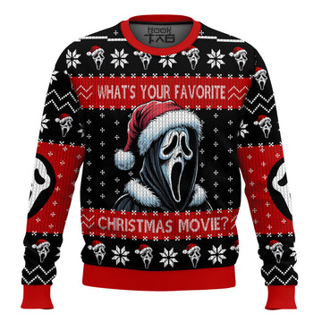 Ghostface Ugly Sweater – Moonbestprint