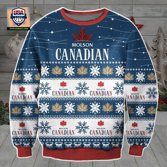 Molson Canadian Beer Ugly Christmas Sweater 2022 ? Usalast
