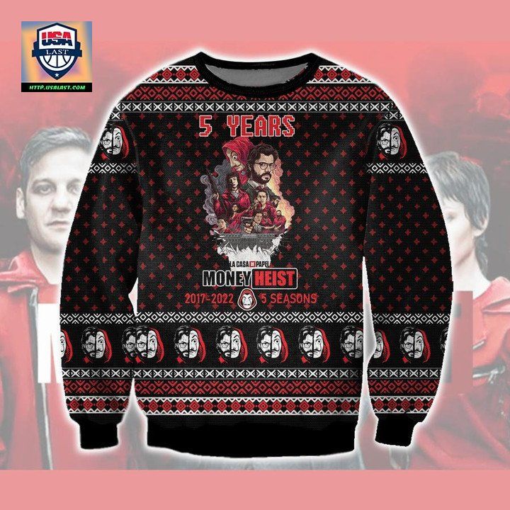 Money Heist Christmas Sweater ? Usalast