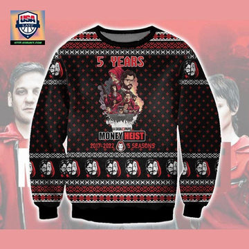 Money Heist Christmas Sweater ? Usalast