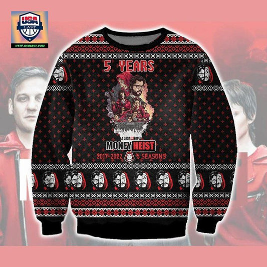 Money Heist Christmas Sweater ? Usalast