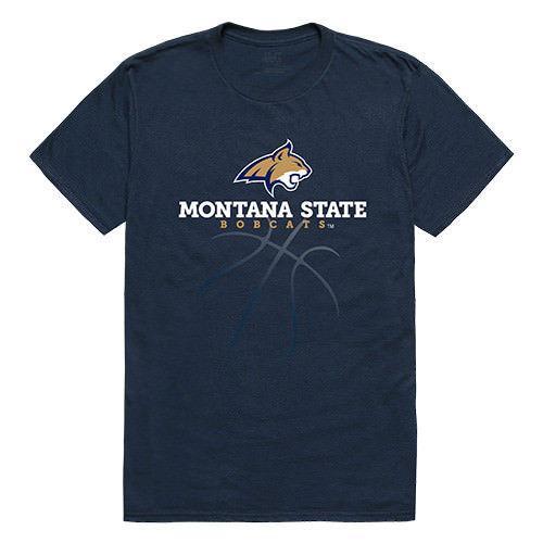 Montana State University Bobcats NCAA Basketball Tee T-Shirt