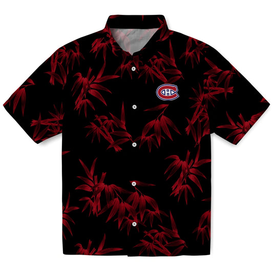 Montreal Canadiens Hawaiian Shirt - Bamboo Branches | Moonbestprint