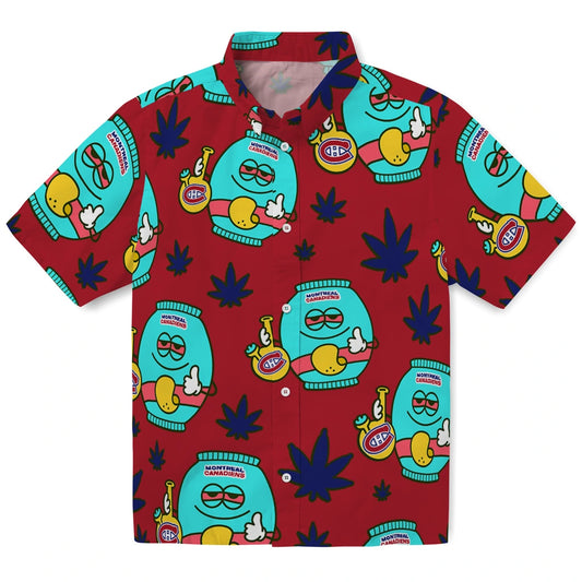 Montreal Canadiens Hawaiian Shirt - Chill Vibe | Moonbestprint
