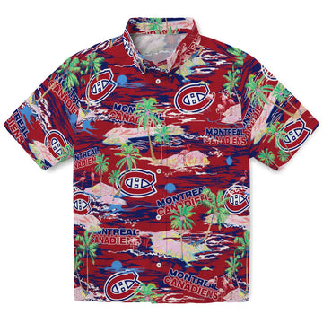 Montreal Canadiens Flamingo Retreat 2026 Hawaiian Shirt – Moonbestprint