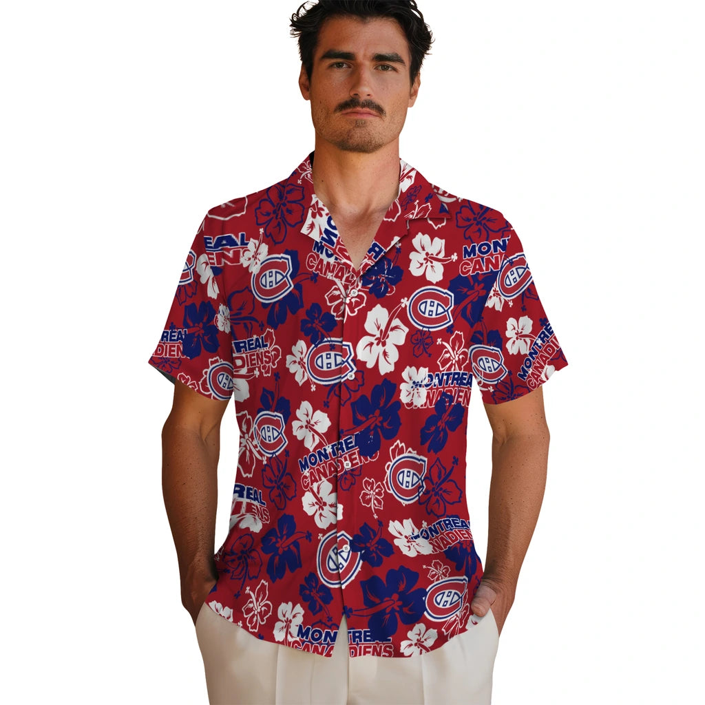 Montreal Canadiens Hibiscus Bloom Hawaiian Shirt – Moonbestprint