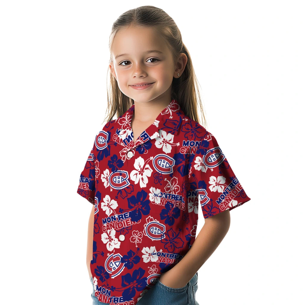 Montreal Canadiens Hibiscus Bloom Hawaiian Shirt – Moonbestprint