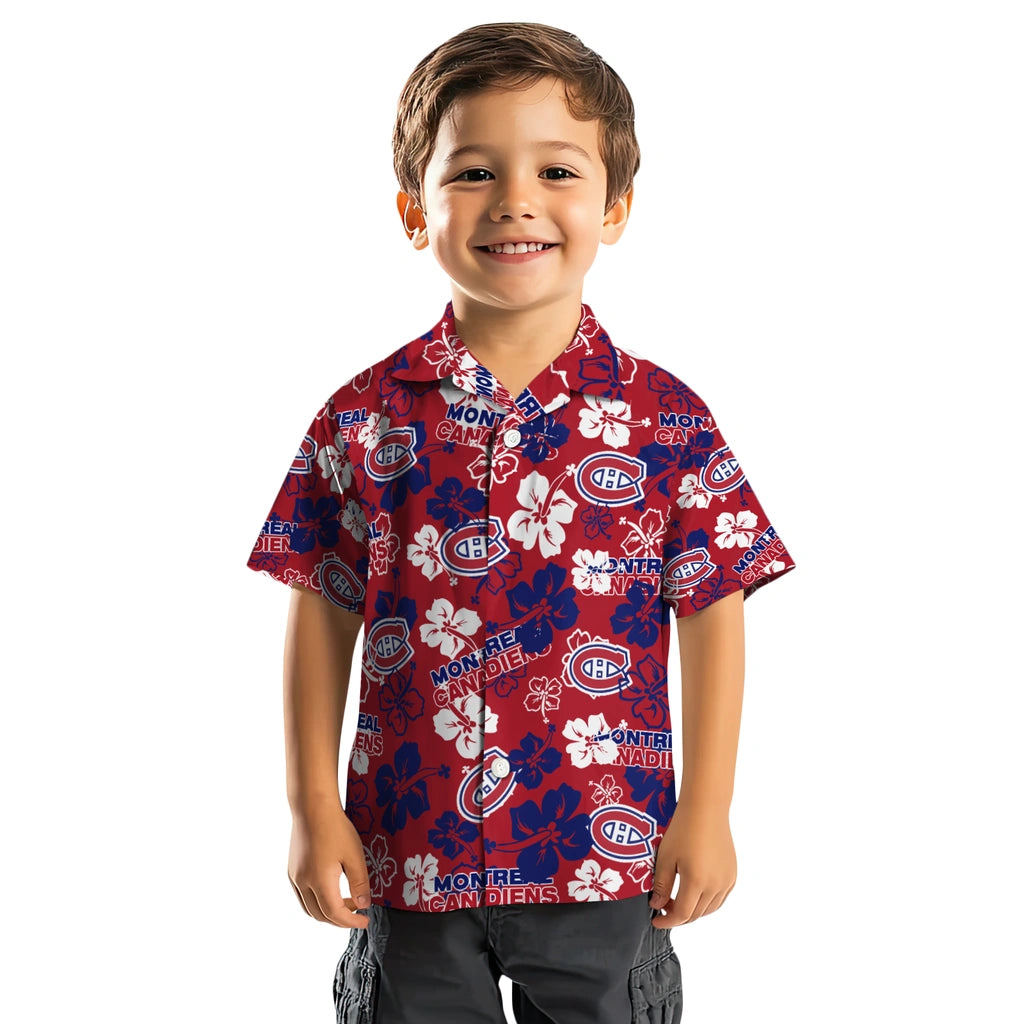 Montreal Canadiens Hibiscus Bloom Hawaiian Shirt – Moonbestprint