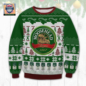 Moosehead Lager Ugly Christmas Sweater 2022 ? Usalast