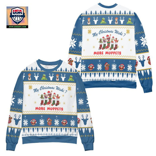 More Muppets My Christmas Wish Ugly Christmas Sweater ? Usalast