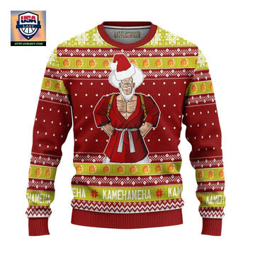 Mr Satan Dragon Ball Ugly Christmas Sweater And 3D Hoodie Xmas Gift ? Usalast