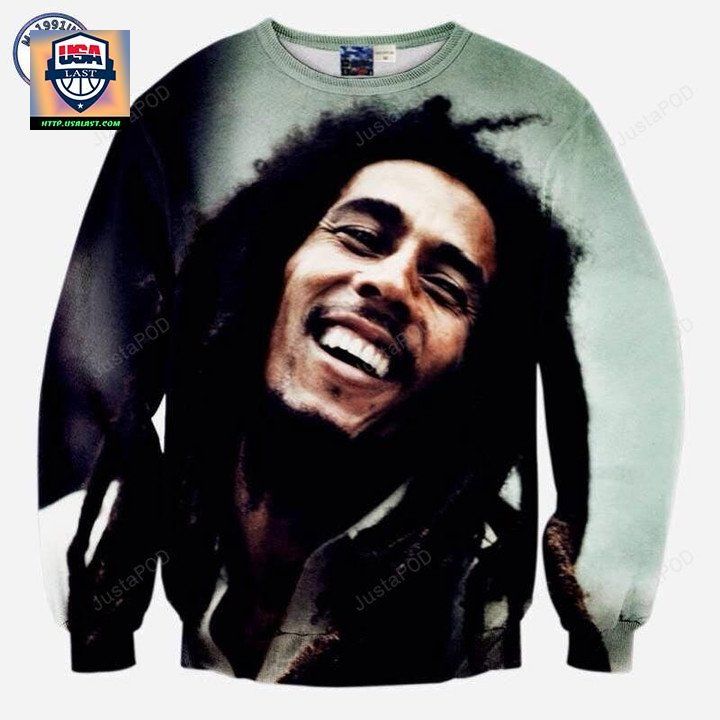 Mr1991Inc Fashion Music Style Mens 3D Sweaters Tops Print Musician Bob Marley Slim Casual Hip Hop Hoodies Pullovers ? Usalast