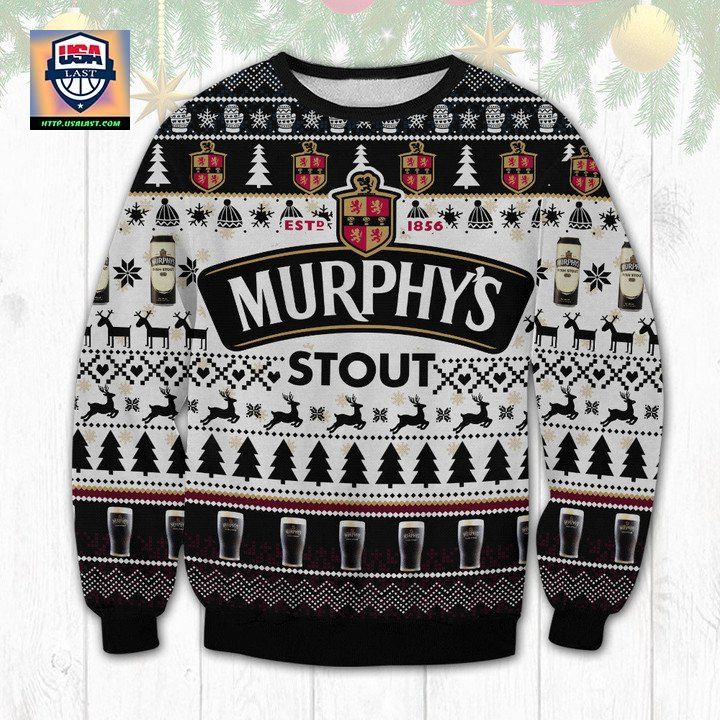 Murphy?s Irish Stout Beer Ugly Christmas Sweater 2022 ? Usalast