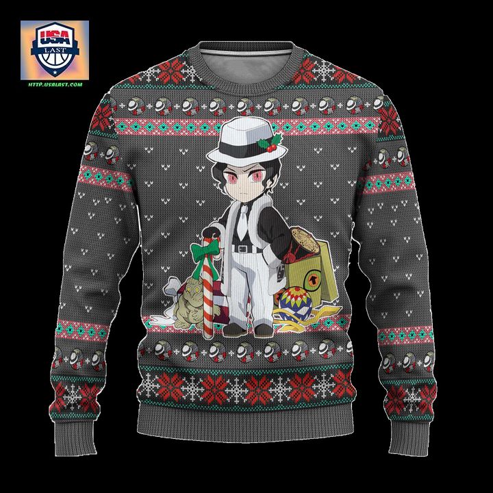 Muzan Kibutsuji Demon Slayer Anime Ugly Christmas Sweater Xmas Gift ? Usalast