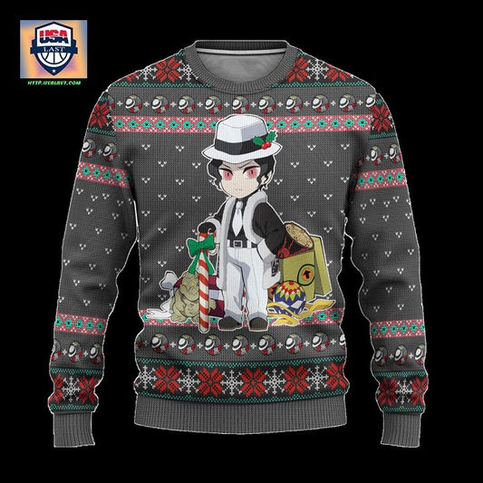 Muzan Kibutsuji Demon Slayer Anime Ugly Christmas Sweater Xmas Gift ? Usalast
