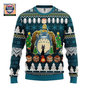 My Neighbor Is Totoro Anime Ugly Christmas Sweater Amazing Gift Idea Thanksgiving Gift ? Usalast