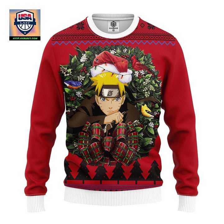 Naruto Cool Noel Mc Ugly Christmas Sweater Thanksgiving Gift ? Usalast