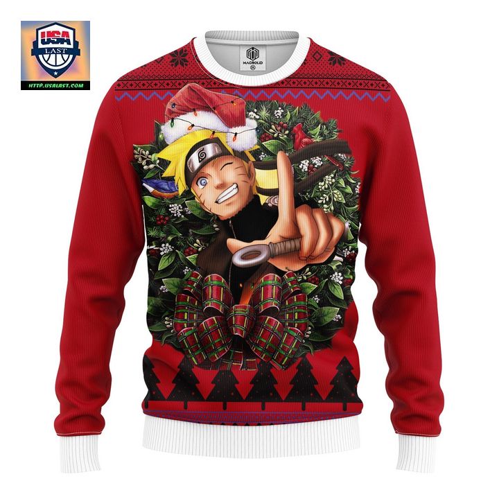 Naruto Noel Mc Ugly Christmas Sweater Thanksgiving Gift ? Usalast