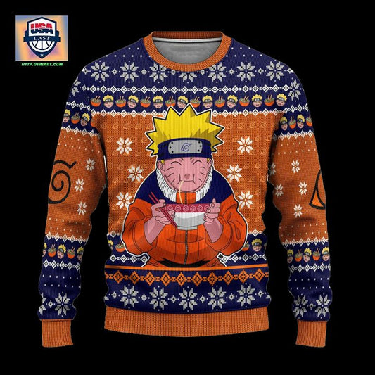 Naruto Ramen Anime Ugly Christmas Sweater Xmas Gift ? Usalast