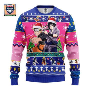 Naruto Sasuke Ugly Christmas Sweater Amazing Gift Idea Thanksgiving Gift ? Usalast