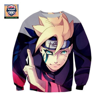 Naruto Sweater ? Boruto Summoning Chakra Sweater Sh9526 ? Usalast