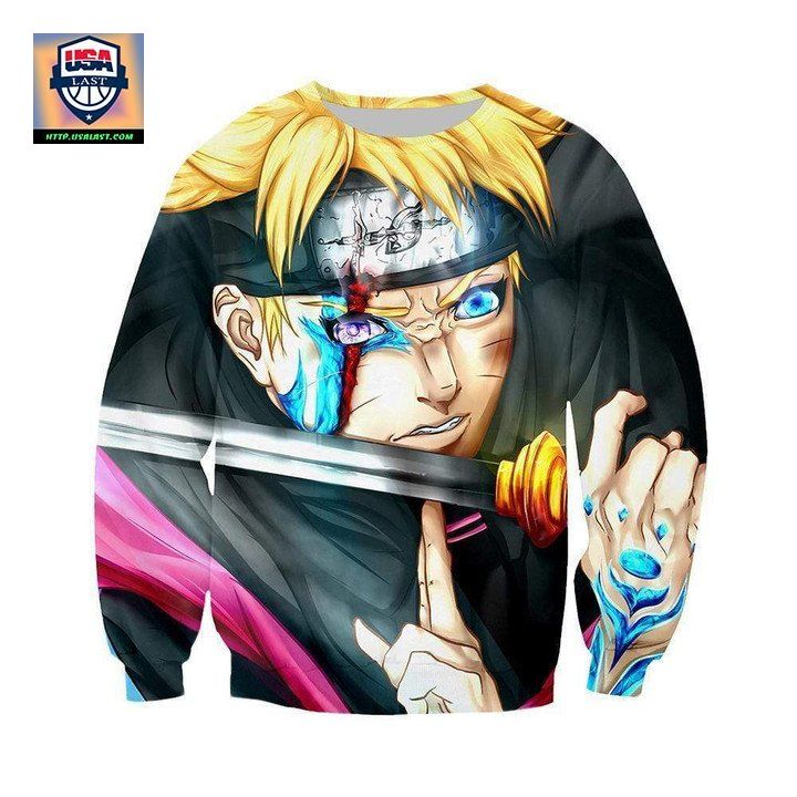 Naruto Sweater ? Boruto With Jougan Eye Sweater Sh9539 ? Usalast