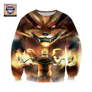 Naruto Sweater ? Nine-Tails Chakra Sweater Sh9527 ? Usalast
