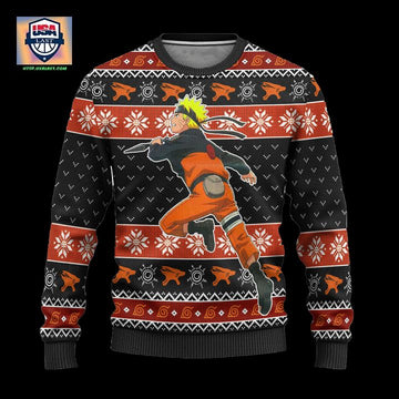 Naruto Uzumaki Anime Ugly Christmas Sweater Xmas Gift ? Usalast