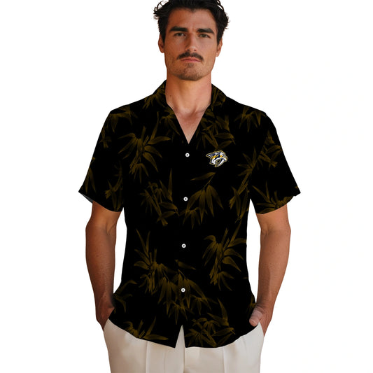 Nashville Predators Hawaiian Shirt - Bamboo Branches | Moonbestprint